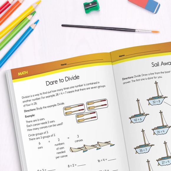 📏 TEST PREP WORKBOOK FOR 3RD GRADE 📏 - Picture 3 of 5